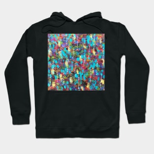 Dancing Light Party - an Inner Power Painting Hoodie